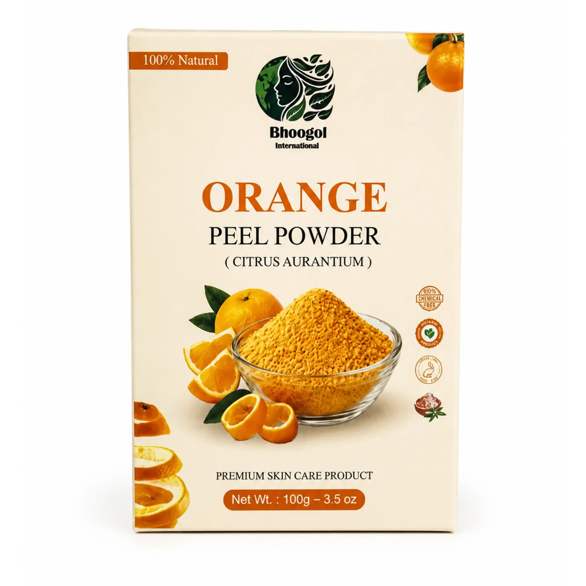 Orange peel powder