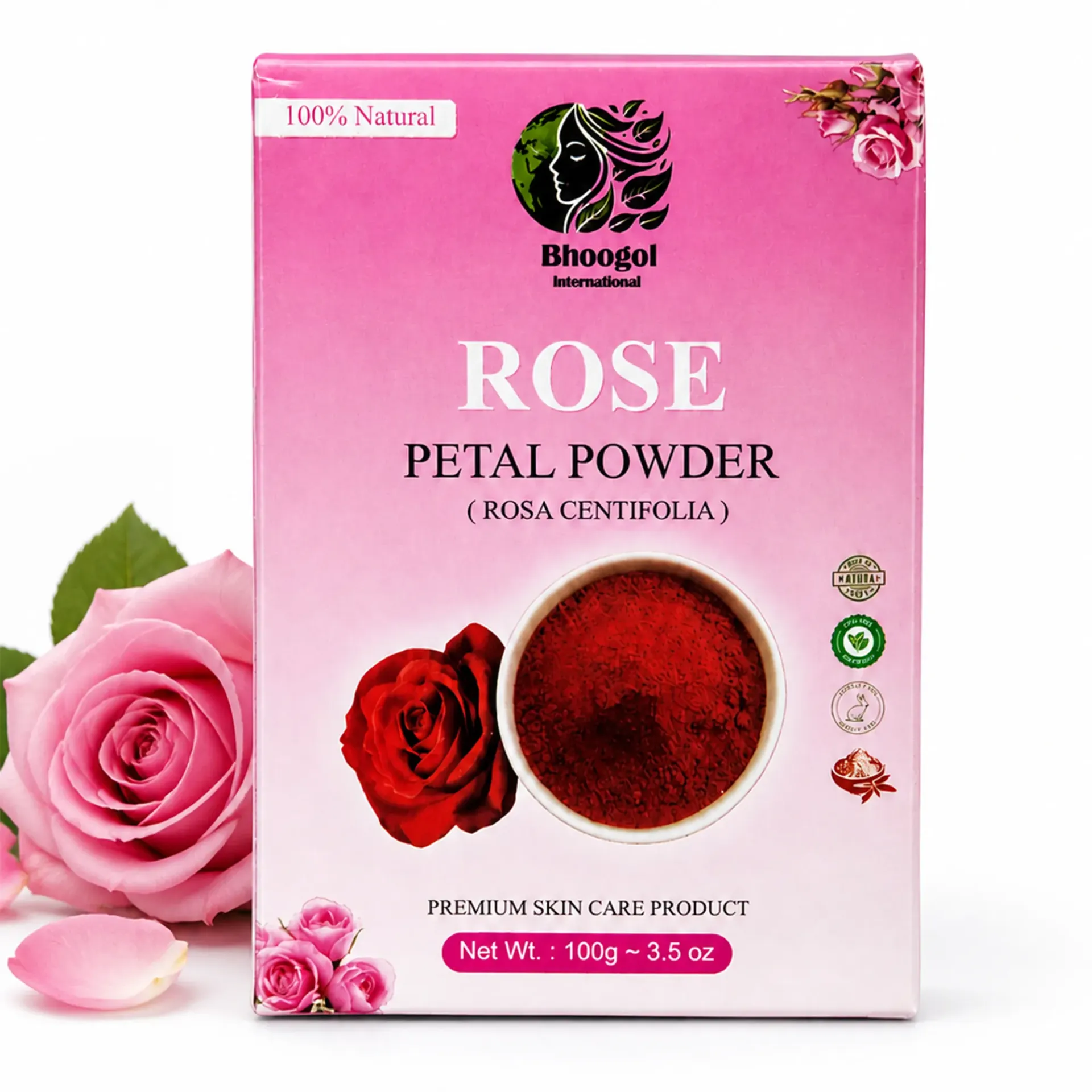 Rose powder